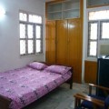 1 room furnished with ac bed for rent