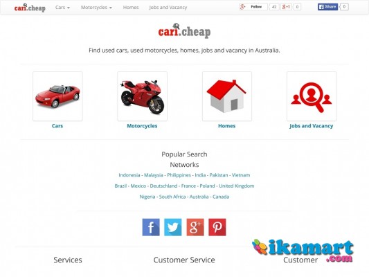 Find used cars, used motorcycles, homes, jobs and vacancy in Australia.